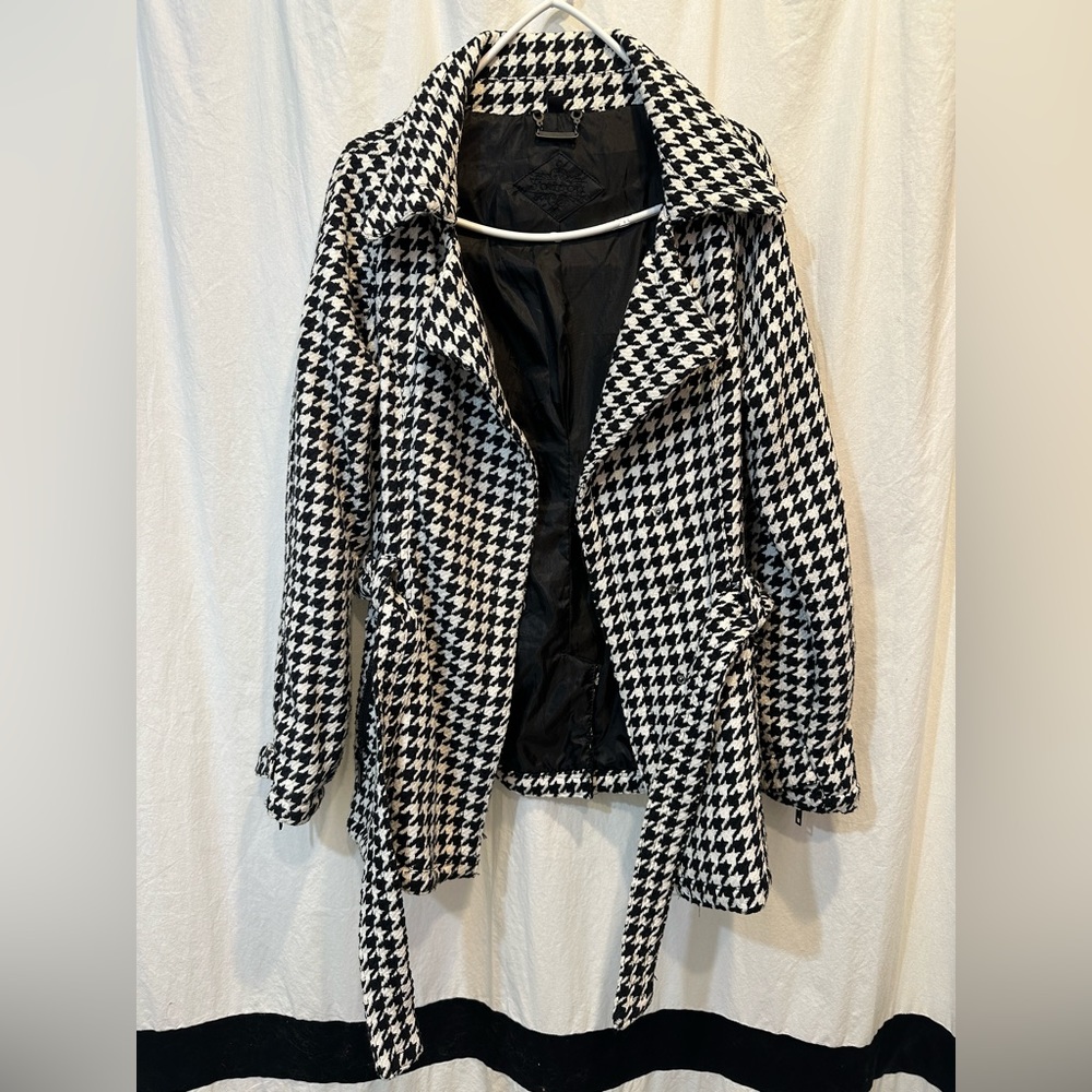Houndstooth Coat
